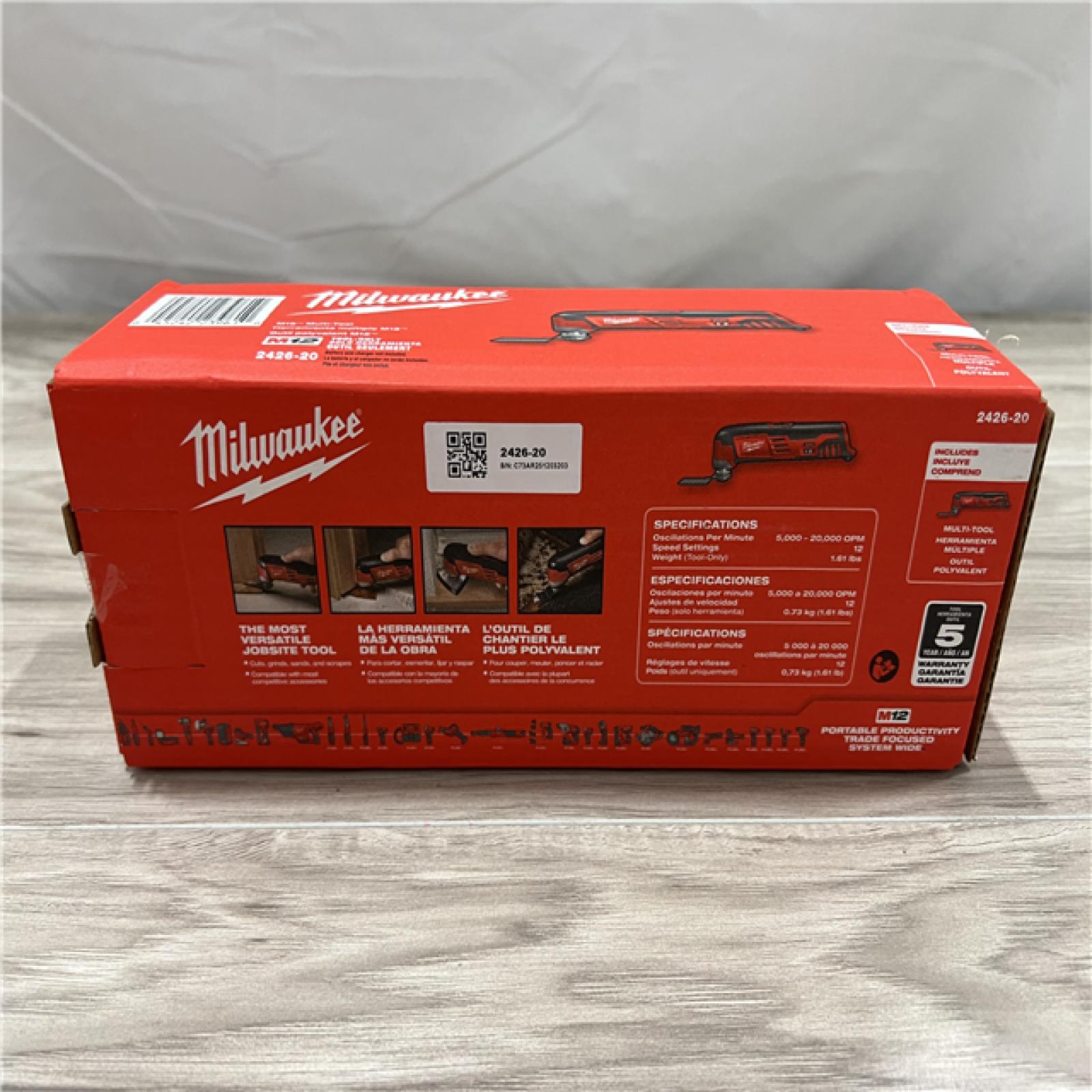 NEW Milwaukee M12 Cordless Multi-Tool