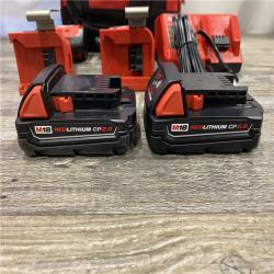 AS-IS Milwaukee 18V Lithium-Ion Brushless Cordless Compact Drill/Impact Combo Kit