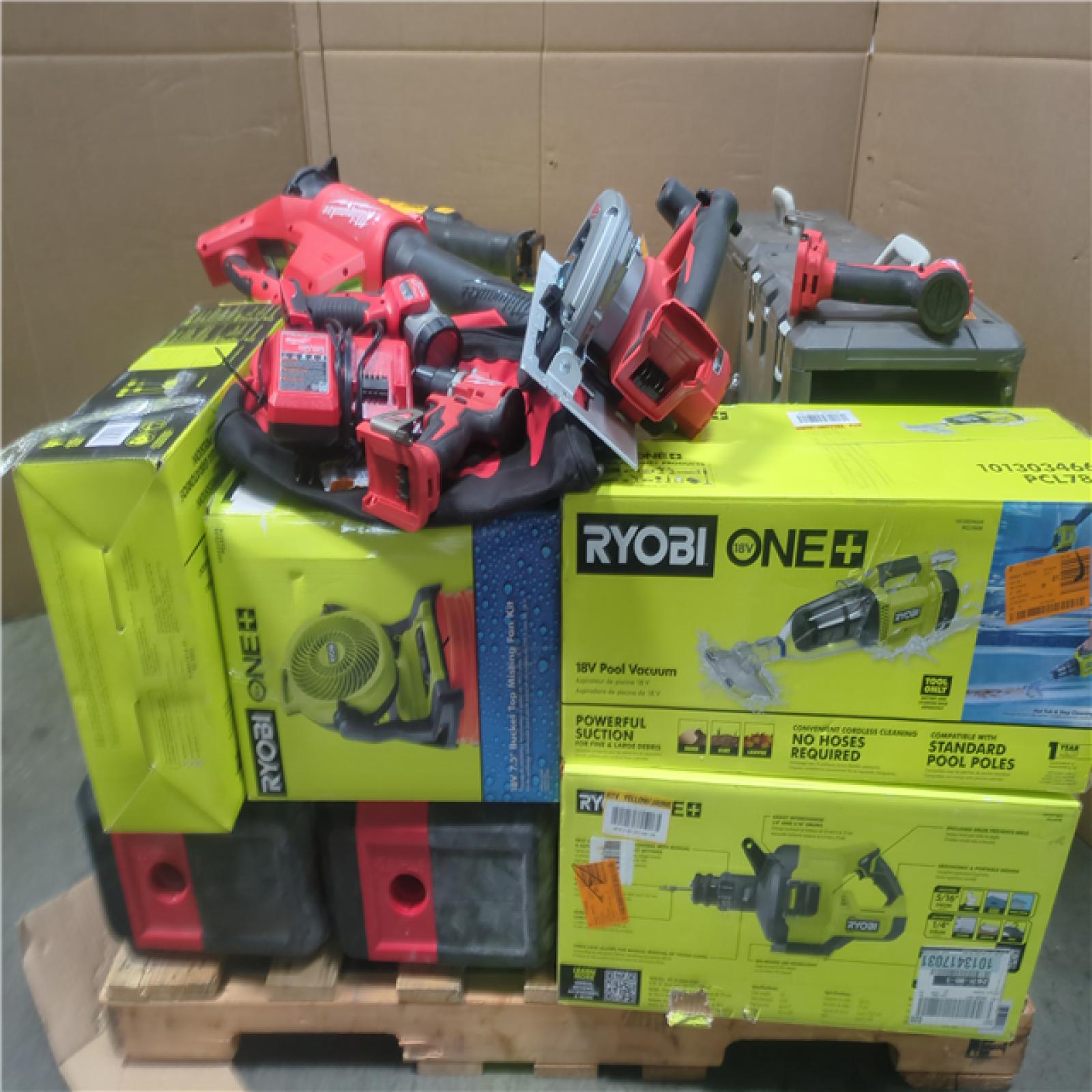 CALIFORNIA AS-IS TOOL PALLET