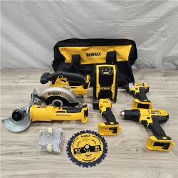 AS-IS DEWALT 20V MAX Brushed Cordless (10-Tool) Combo Kit