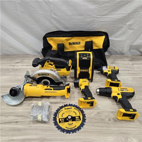AS-IS DEWALT 20V MAX Brushed Cordless (10-Tool) Combo Kit