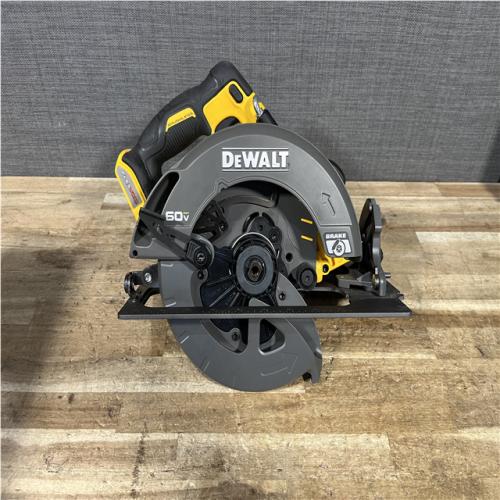 Houston Location AS-IS DEWALT FLEXVOLT 60V MAX Cordless Brushless 7-1/4 in. Circular Saw with Brake (Tool Only)