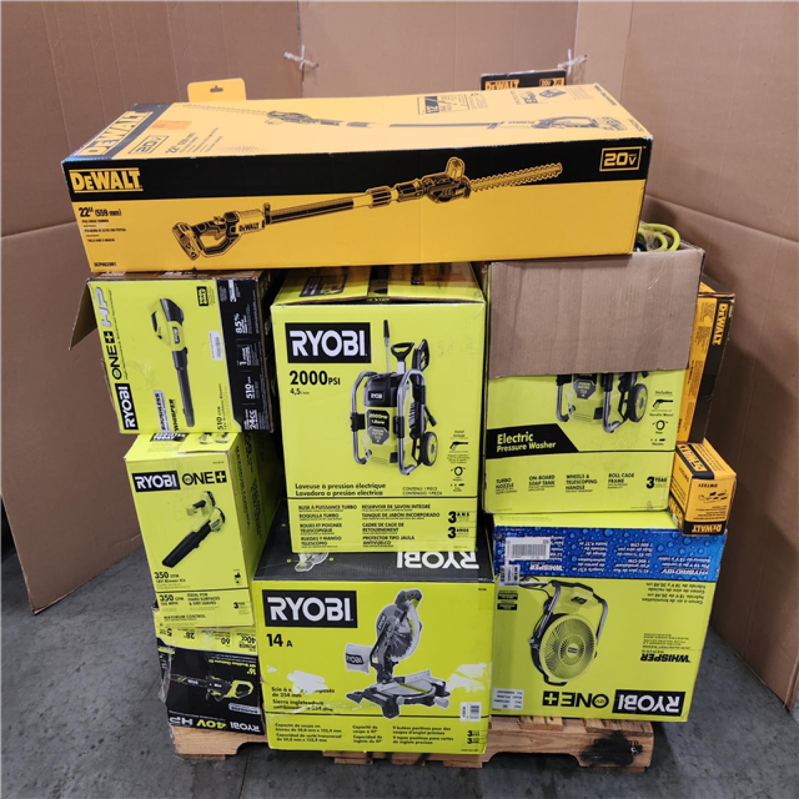 CALIFORNIA AS-IS TOOL PALLET