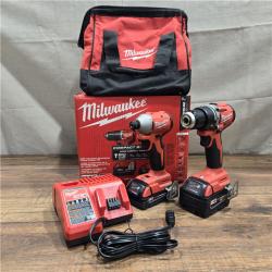 AS-IS Milwaukee M18 Compact Brushless 2-Tool Combo Kit