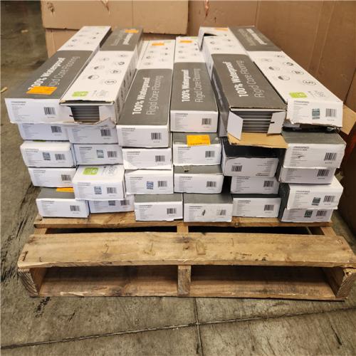 Phoenix AS-IS  Kenmore Pine 6 MIL x 6 in. W x 36 in. L Waterproof Click Lock Vinyl Plank Flooring (528 sq. ft./22 case)