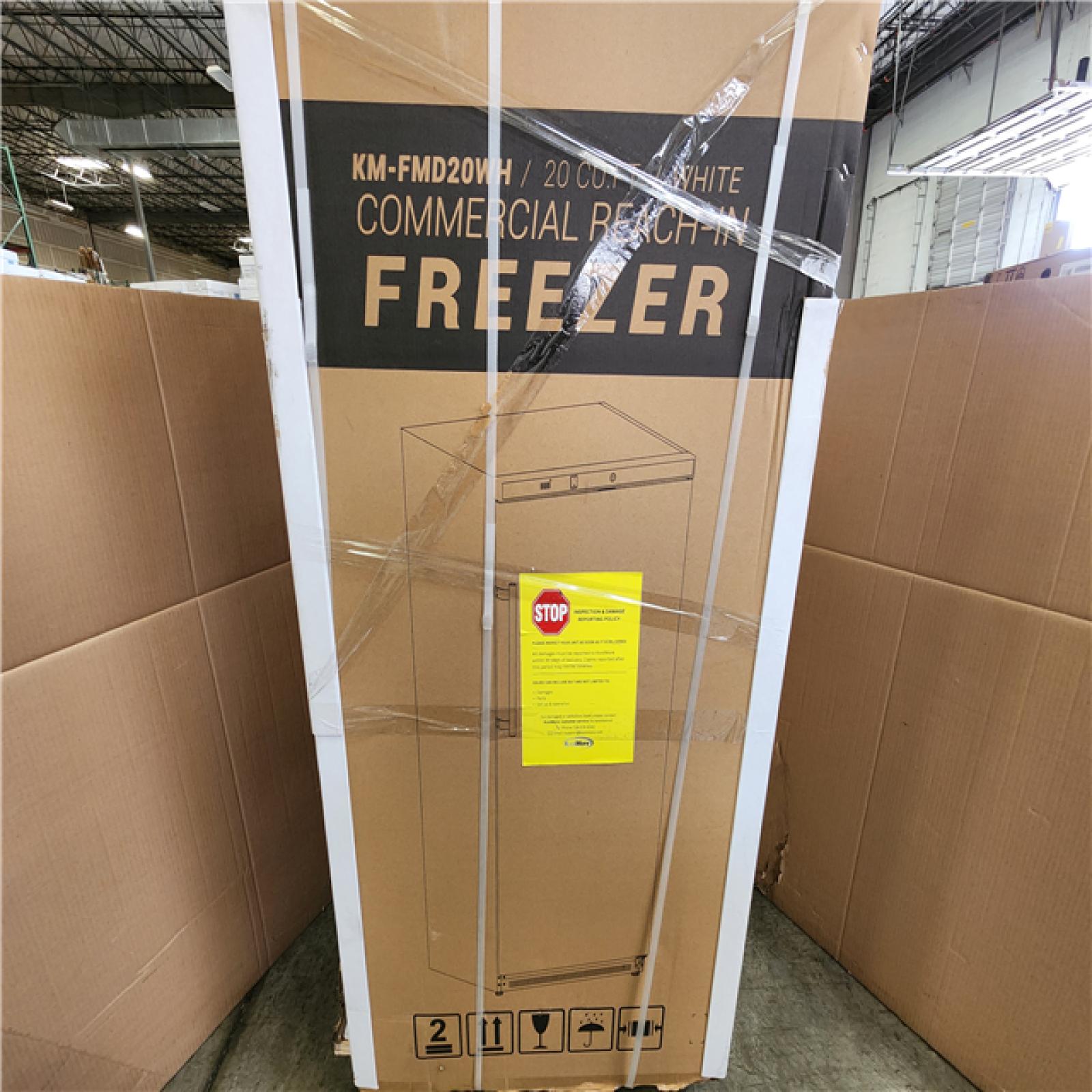 Phoenix NEW Koolmore 30 in. 21 cu. ft. Manual Defrost Upright Freezer Solid Door Commercial Reach in White Garage Ready