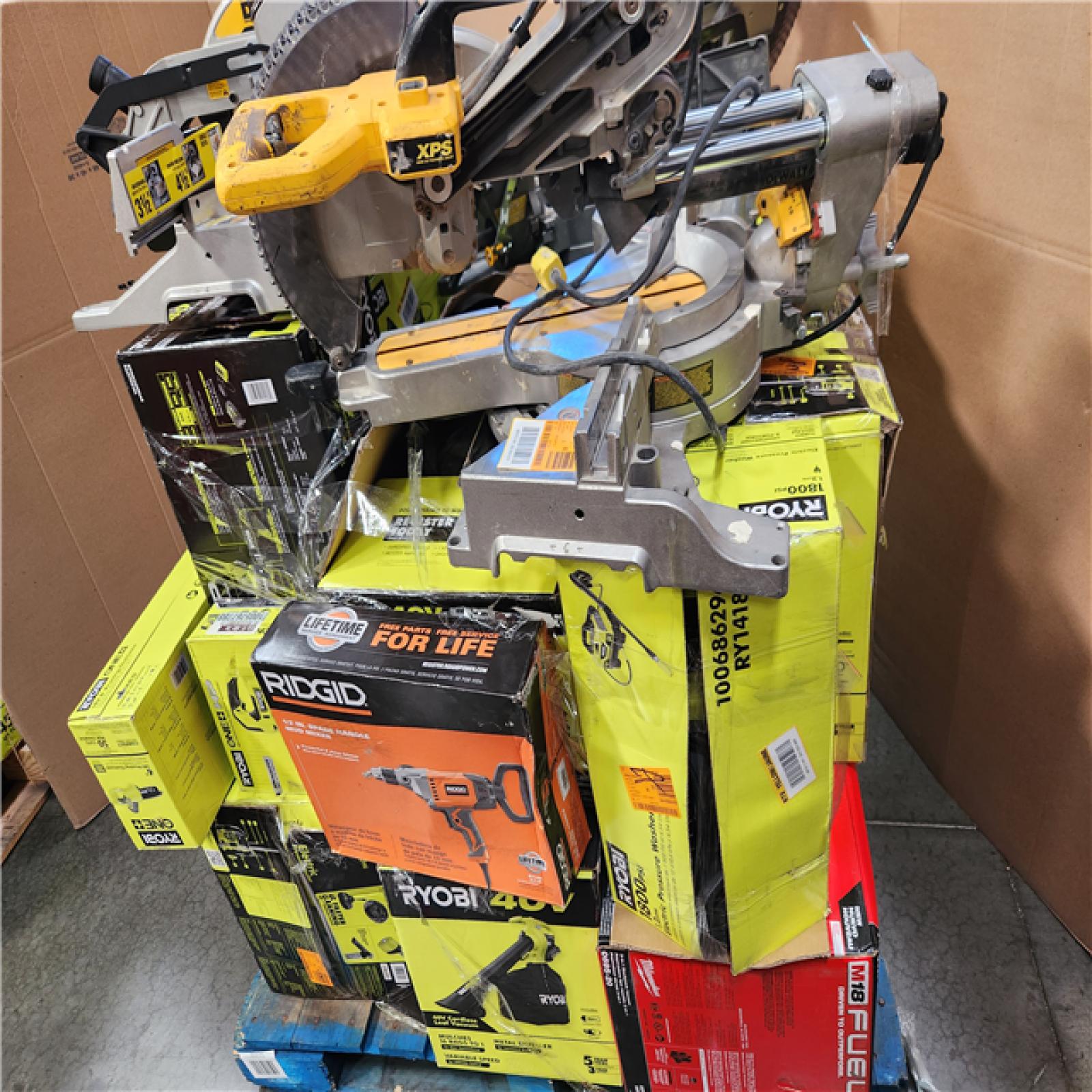 CALIFORNIA AS-IS TOOL PALLET