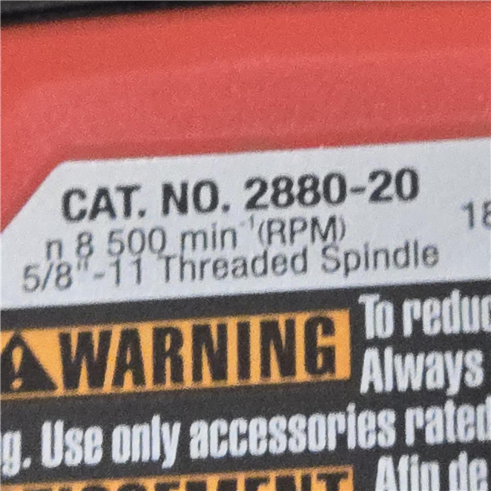 AS-IS Milwaukee 2880-20 FUEL 18V Cordless 4-1/2 in./5 in. Grinder  (Tool-Only)