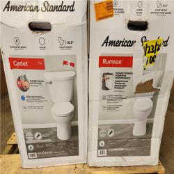 Phoenix AS-IS Mixed American Standard Toilet Pallet (6 Toilets)