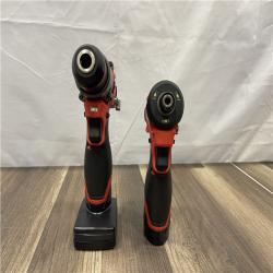 AS-IS- Milwaukee 12V Brushless Hammer Drill and Impact Driver Combo Kit