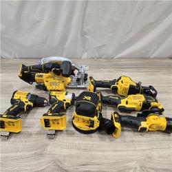 AS-IS DEWALT 20V MAX Lithium-Ion Cordless 7-Tool Combo Kit