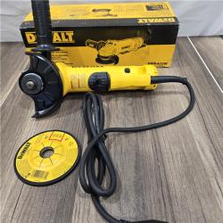 GOOD DEWALT 11 Amp Corded 4.5 in. Small Angle Grinder