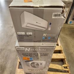 Phoenix NEW Hessaire DIY 22 SEER2 12 000 BTU Wi-Fi 1-Ton Ductless Mini Split Air Conditioner and Heat Pump Variable Speed Inverter-115-Volt (SEALED)