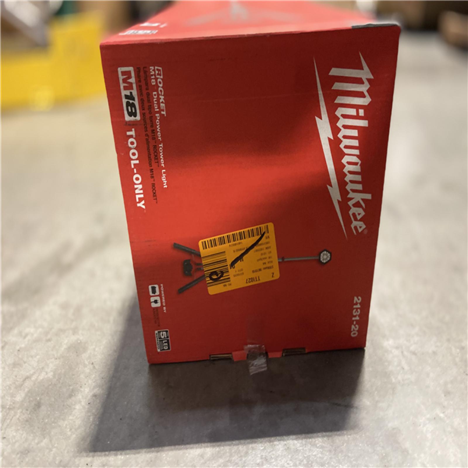 NEW! - Milwaukee M18 18-Volt Lithium-Ion Cordless Rocket Dual Power Tower Light (Tool-Only)