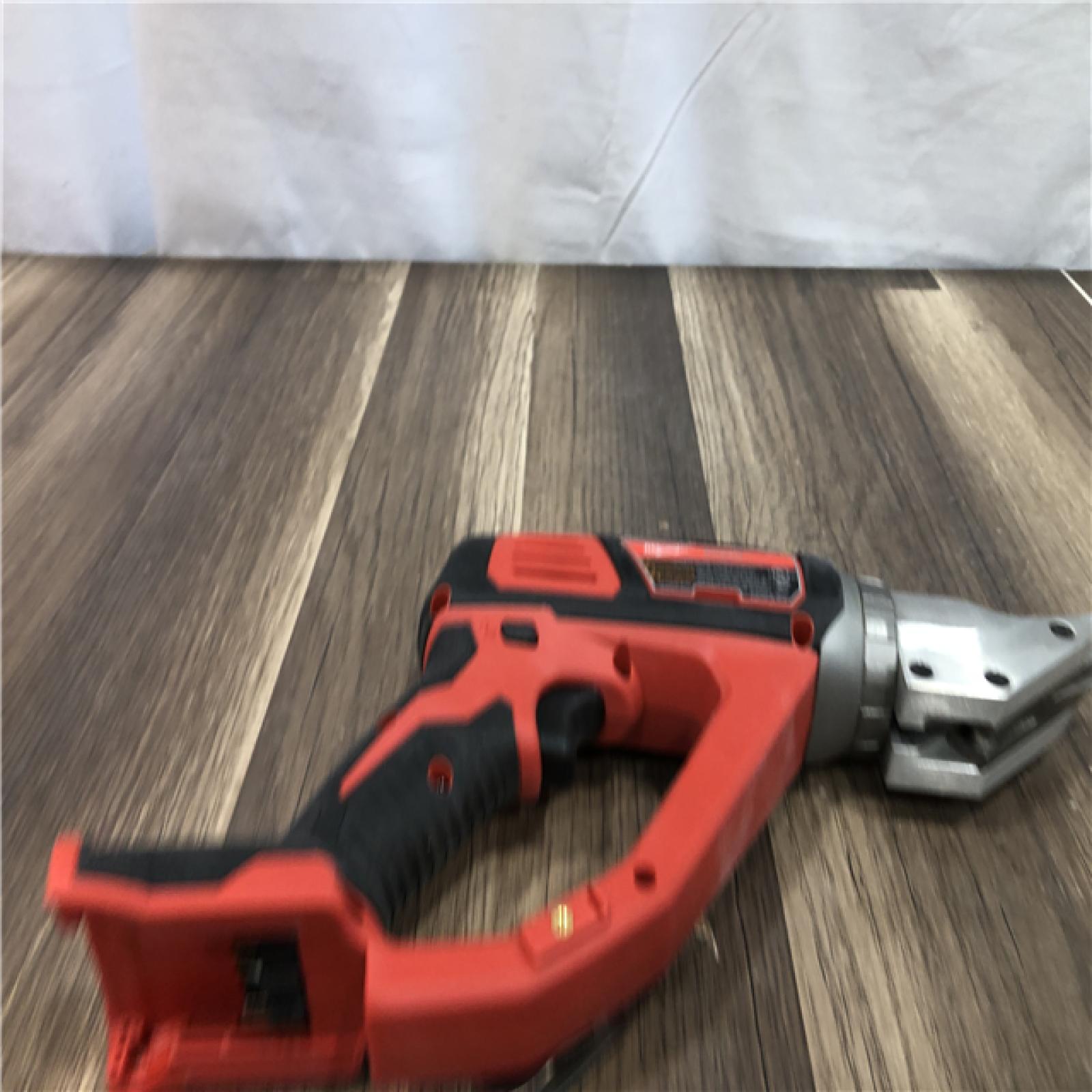 AS-IS Milwaukee M18 18-Volt Lithium-Ion Cordless 18-Gauge Double Cut Metal Shear (Tool-Only)