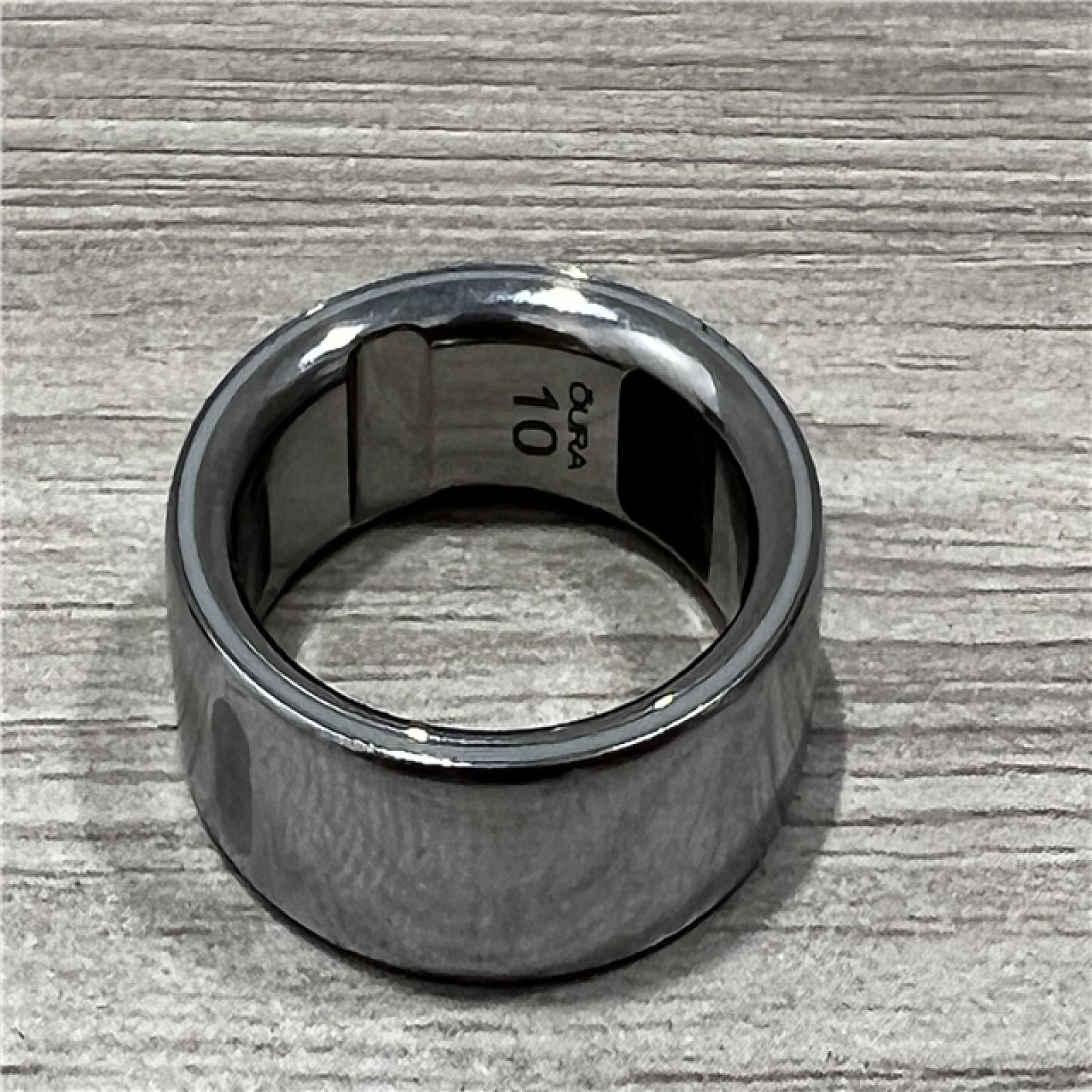 AS-IS Oura Ring Gen 4 Smart Fitness Ring -10 - Silver