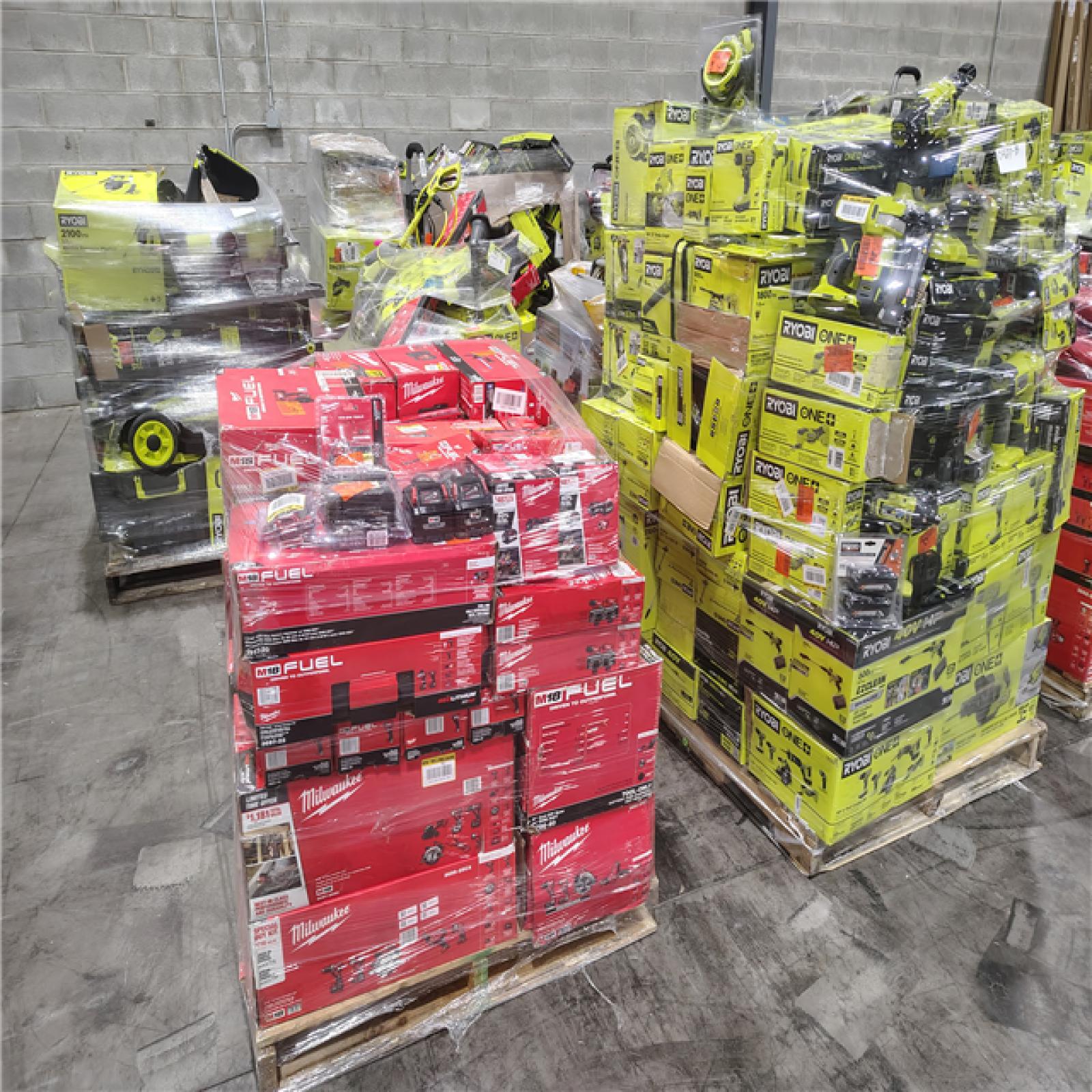 Pittston Location AS-IS Power Tools Partial Truckload (13 Pallets) 0427-B