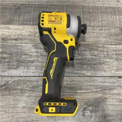 AS-IS DEWALT Atomic 20V Max Lithium-Ion Brushless Cordless Compact 1/4 in. Impact Driver Kit