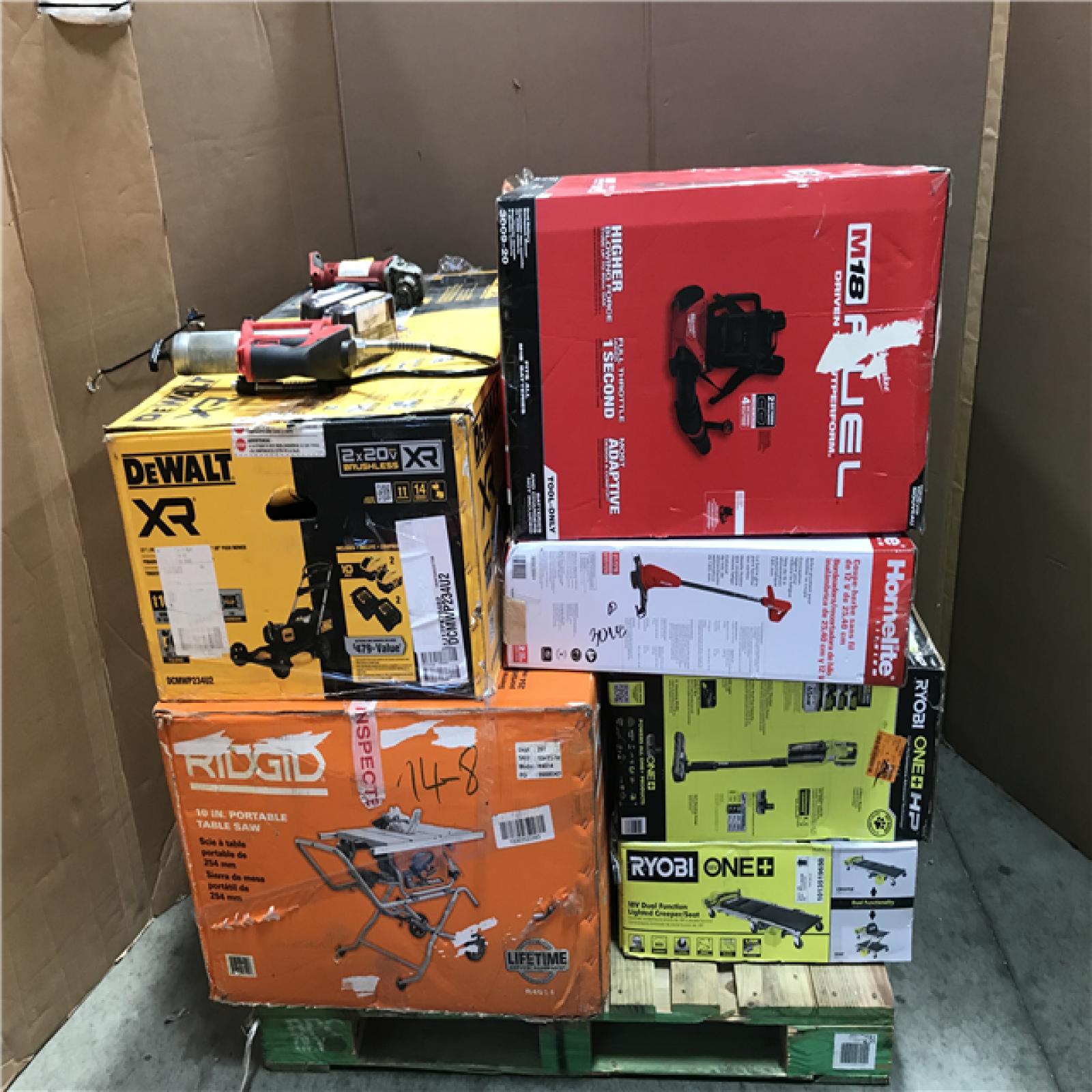 CALIFORNIA AS-IS TOOL PALLET