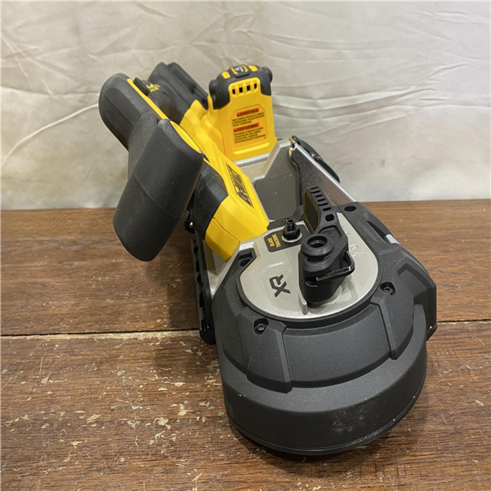 AS-IS DEWALT 20-Volt MAX 3-3/8 in. Cordless Brushless Bandsaw (Tool-Only)