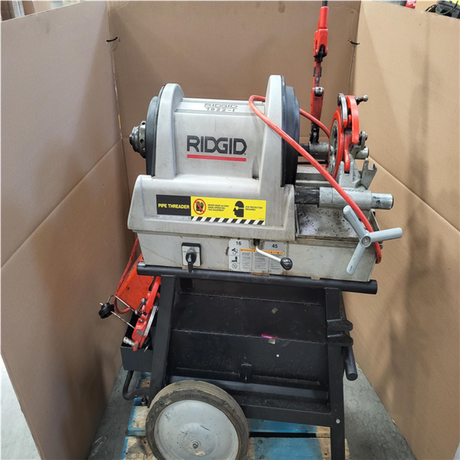 CALIFORNIA AS-IS RIDGID PIPE THREADER