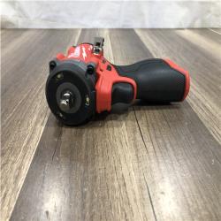 AS-IS Milwaukee FUEL 12V Lithium-Ion Brushless Cordless Stubby 3/8 in. Impact Wrench (Tool-Only)
