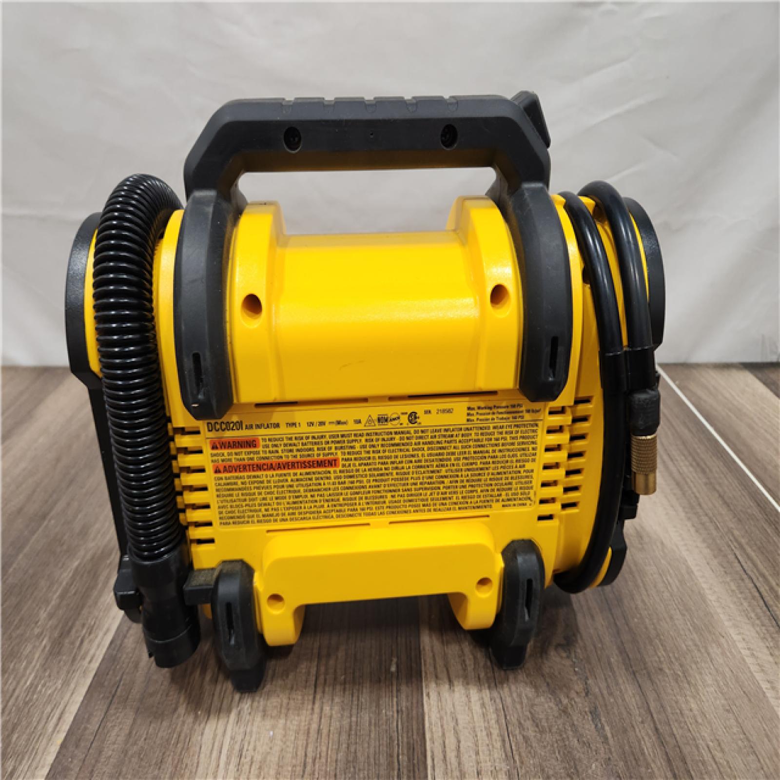 AS-IS DEWALT 20V MAX Cordless Electric Portable Inflator (Tool Only)