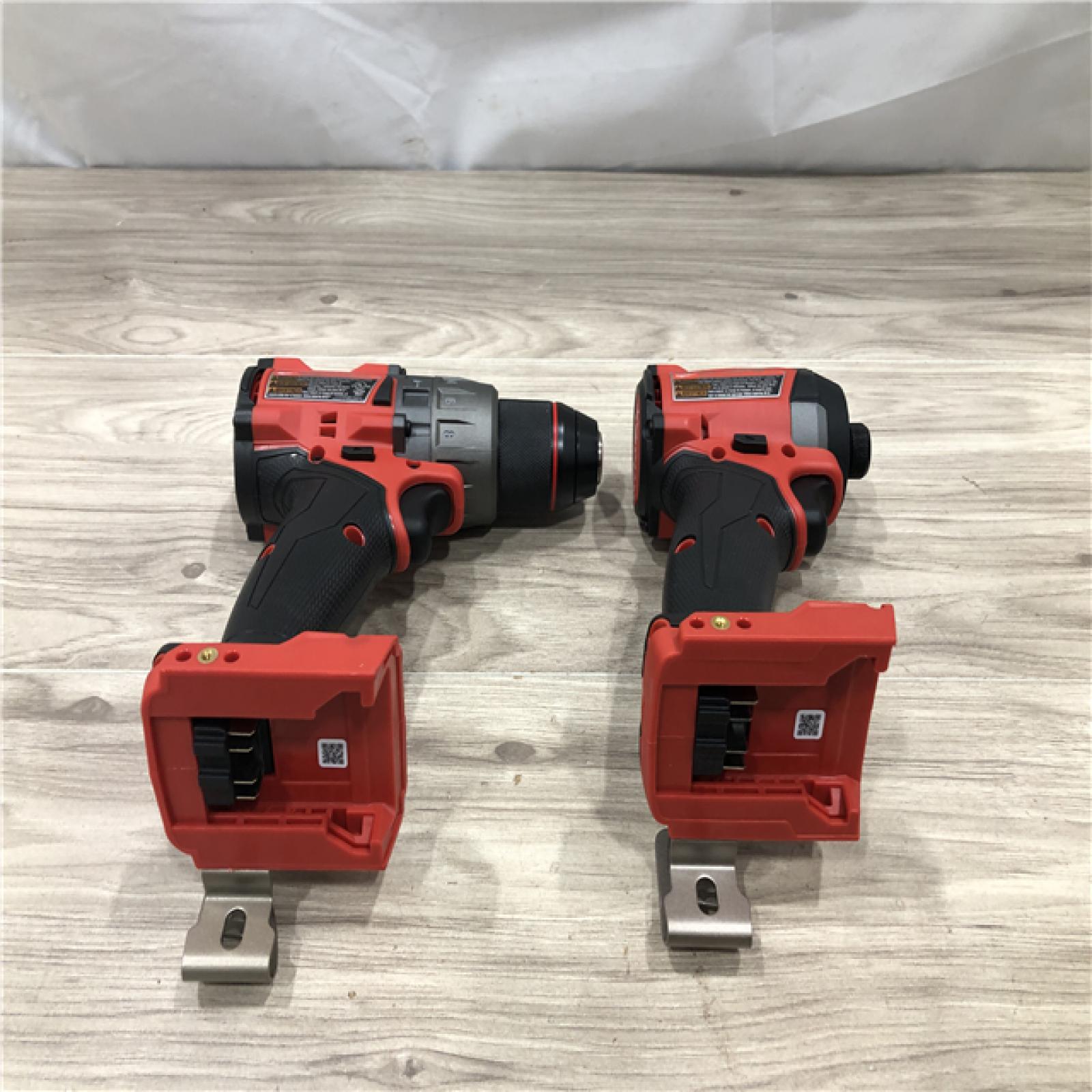 AS-IS MILWAUKEE FUEL 18V Lithium-Ion  Cordless Hammer Drill and Impact Driver Combo Kit