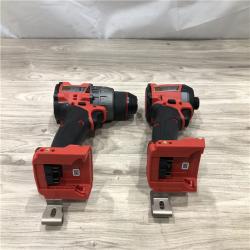AS-IS MILWAUKEE FUEL 18V Lithium-Ion  Cordless Hammer Drill and Impact Driver Combo Kit