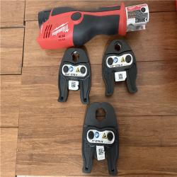 California AS-IS Milwaukee M12 Force Logic Press Tool Kit, Includes (2) Batteries, Charger & Hard Case