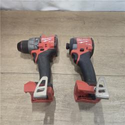 AS-IS Milwaukee FUEL 18V Cordless Hammer Drill and Impact Driver Combo Kit