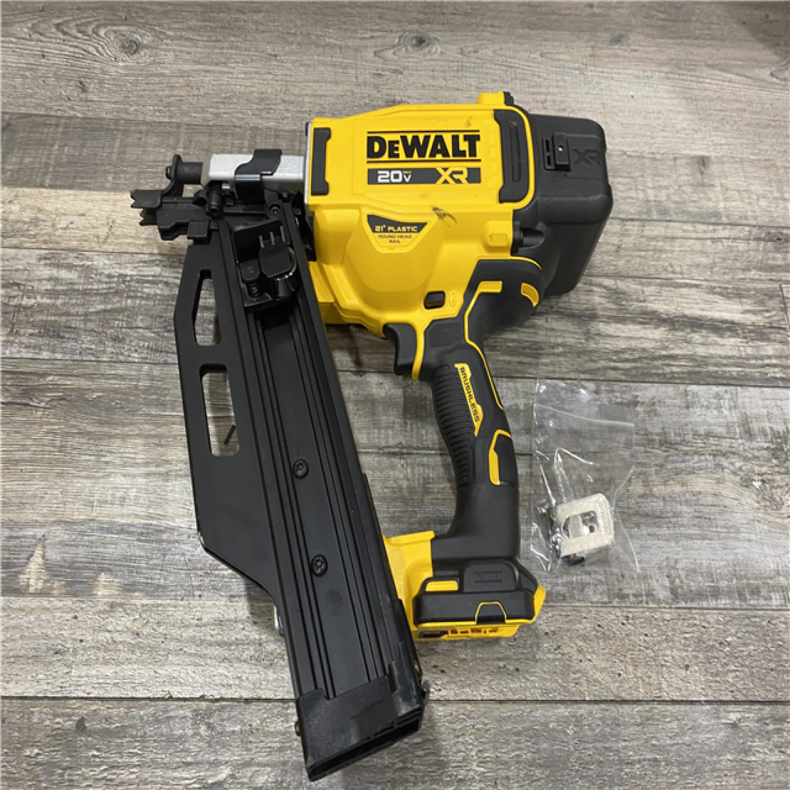 AS-IS DEWALT 20-Volt 21° Cordless Framing Nailer (Tool-Only)