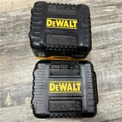AS-IS DEWALT 20V MAX Lithium-Ion 6.0Ah and 4.0Ah Battery and Charger Starter Kit
