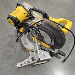 AS-IS DeWalt 15 Amp Corded 12 in. Compound Double Bevel Miter Saw