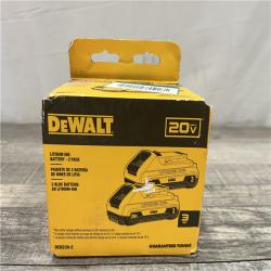 NEW! DEWALT 20V MAX Compact Lithium-Ion 3.0Ah Battery Pack (2 Pack)