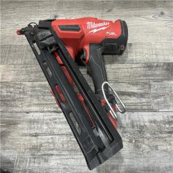 AS-IS Milwaukee FUEL 18-Volt Lithium-Ion Brushless Cordless Gen II 15-Gauge Angled Finish Nailer (Tool-Only)