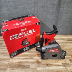 HOUSTON LOCATION - AS-IS Milwaukee FUEL 18V Lithium-Ion Cordless Brushless 6-1/2 in. Plunge Cut Track Saw (Tool-Only)