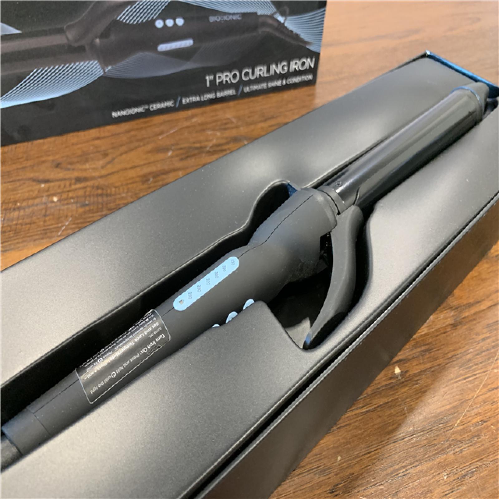 AS-IS Bio Ionic LONG BARREL STYLER CURLING IRON 1