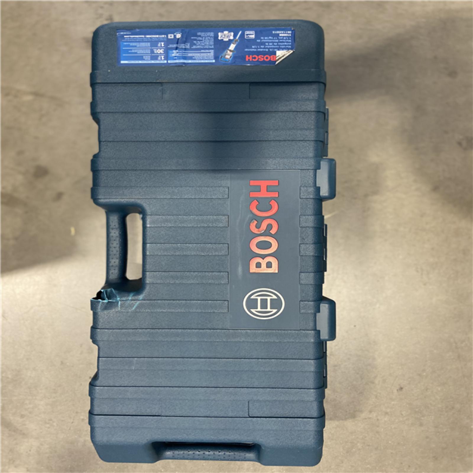 AS-IS - Bosch 15 Amp 1-1/8 in. Corded Concrete Electric Hex Breaker Hammer Kit with Hard Carrying Case with Wheels