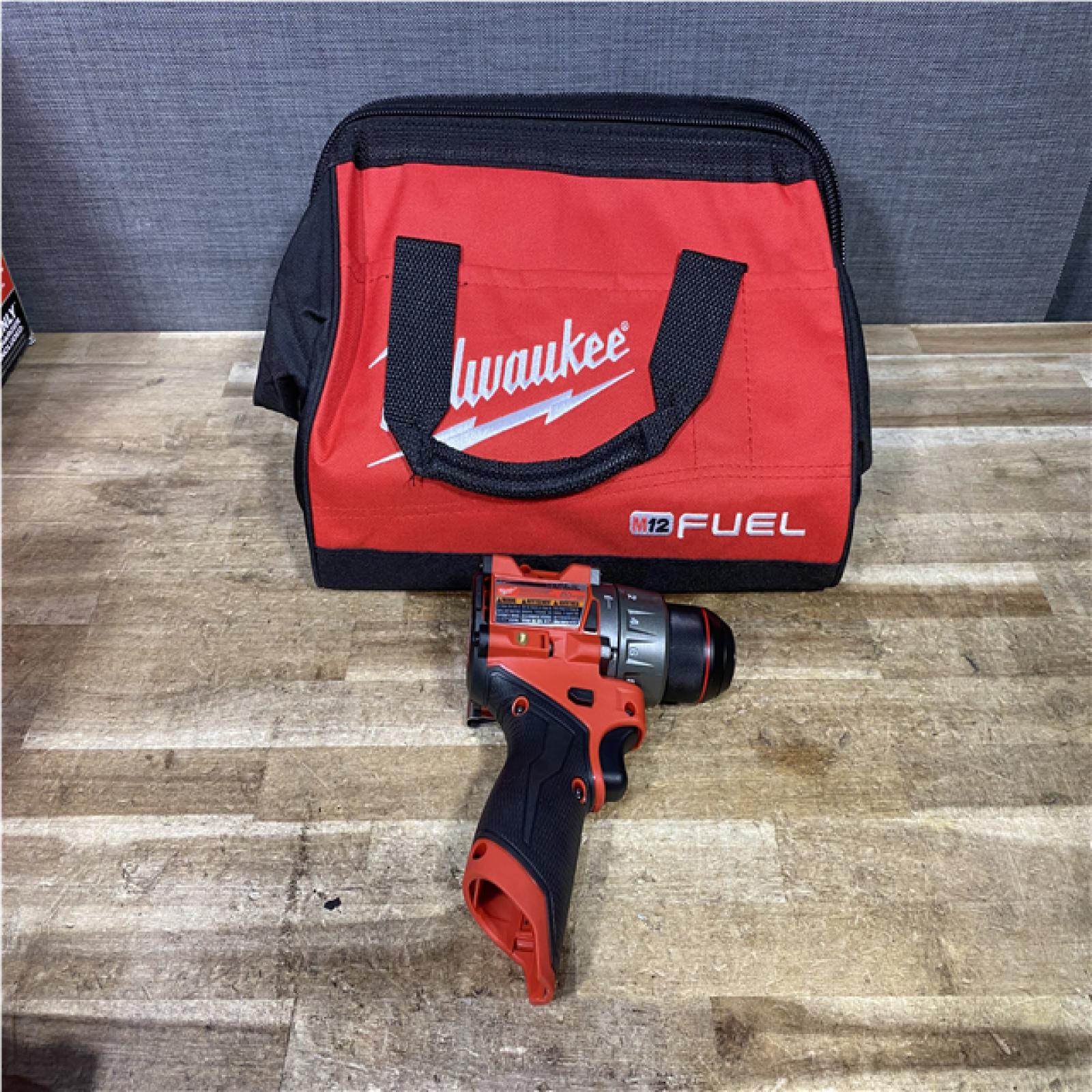 Houston Location AS-IS Milwaukee FUEL 12V Lithium-Ion Brushless Cordless 1/2 in. Hammer Drill (Tool-Only)
