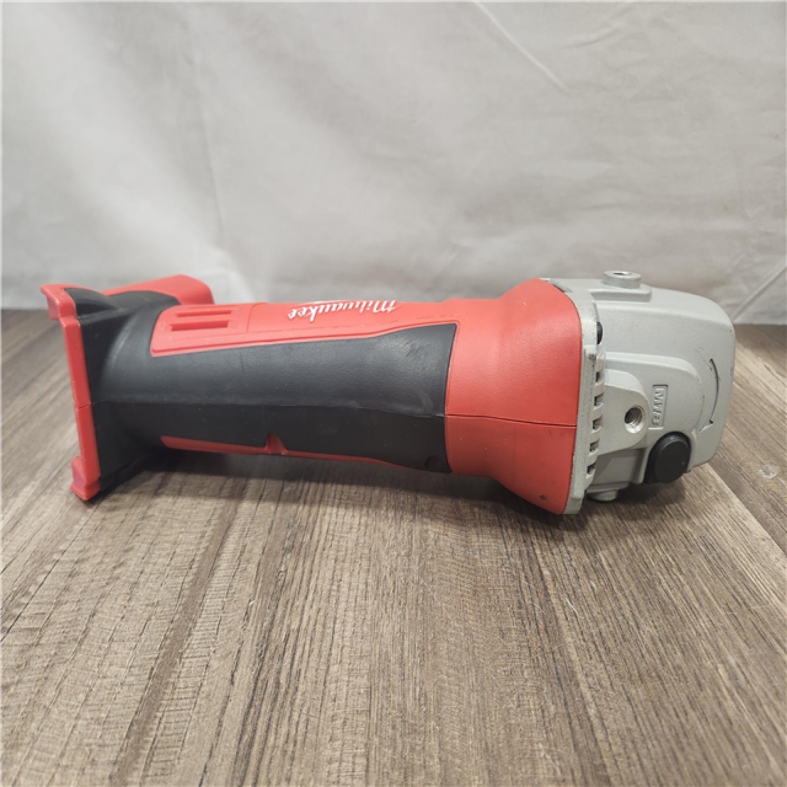 AS-IS- Milwaukee FUEL 18-Volt Lithium-Ion Brushless Cordless 4-1/2 in./5 in. Grinder W/Paddle Switch (Tool-Only)