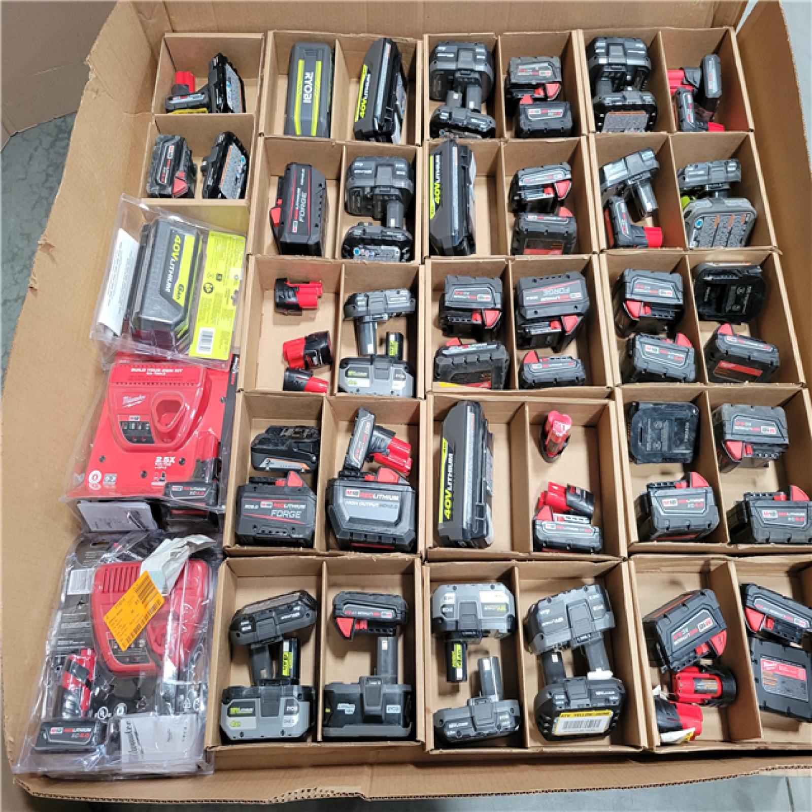 CALIFORNIA AS-IS BATTERY PALLET