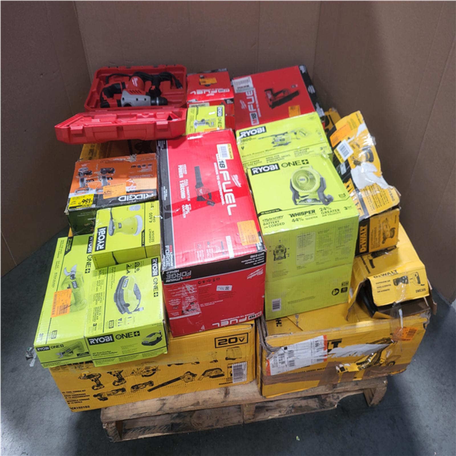 CALIFORNIA AS-IS TOOL PALLET