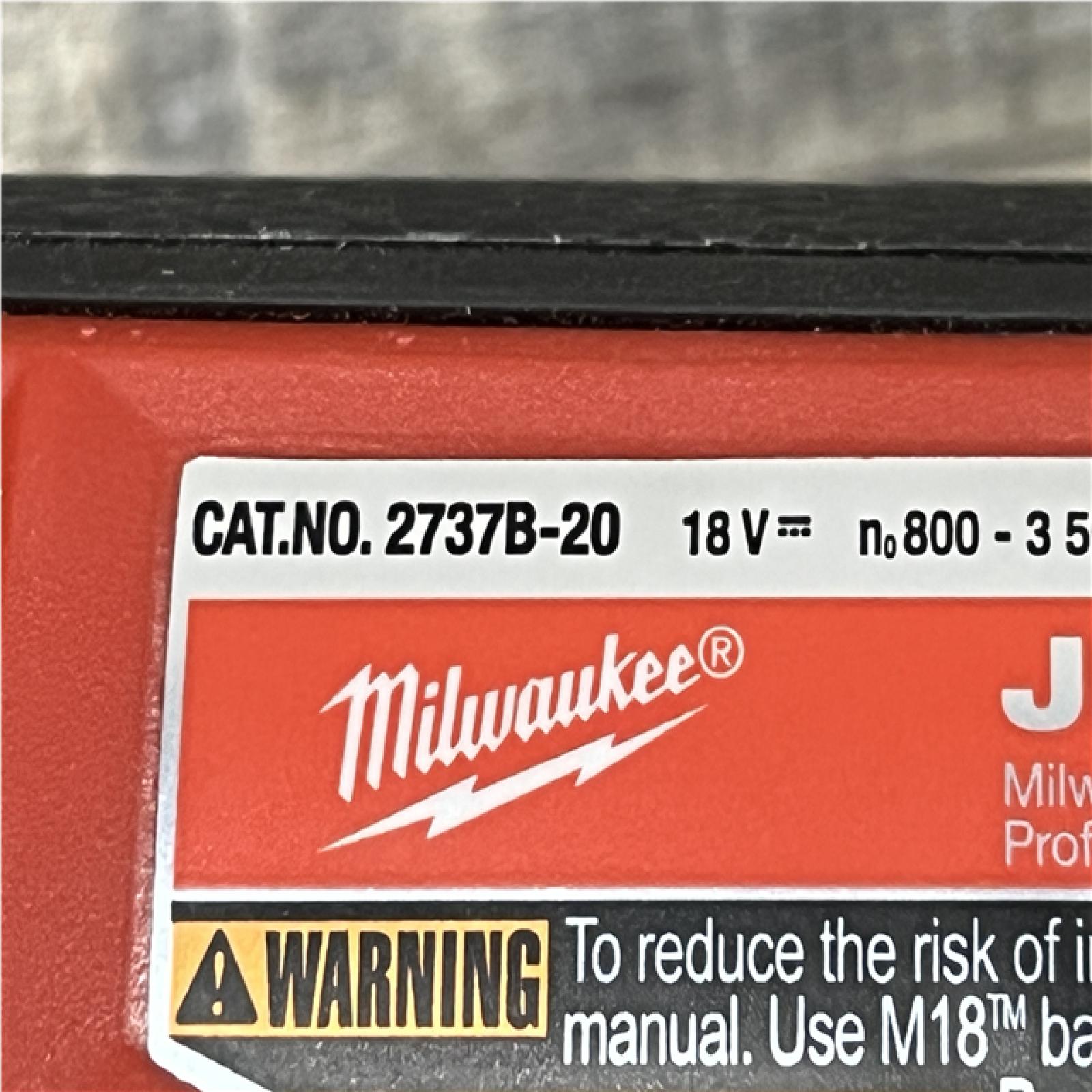 AS-IS Milwaukee FUEL 18V Lithium-Ion Brushless Cordless Barrel Grip Jig Saw (Tool Only)