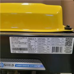 CALIFORNIA AS-IS CHAMPION 11 500/9 200-WATT ELETRIC START TRI-FUEL PORTABLE GENERATOR