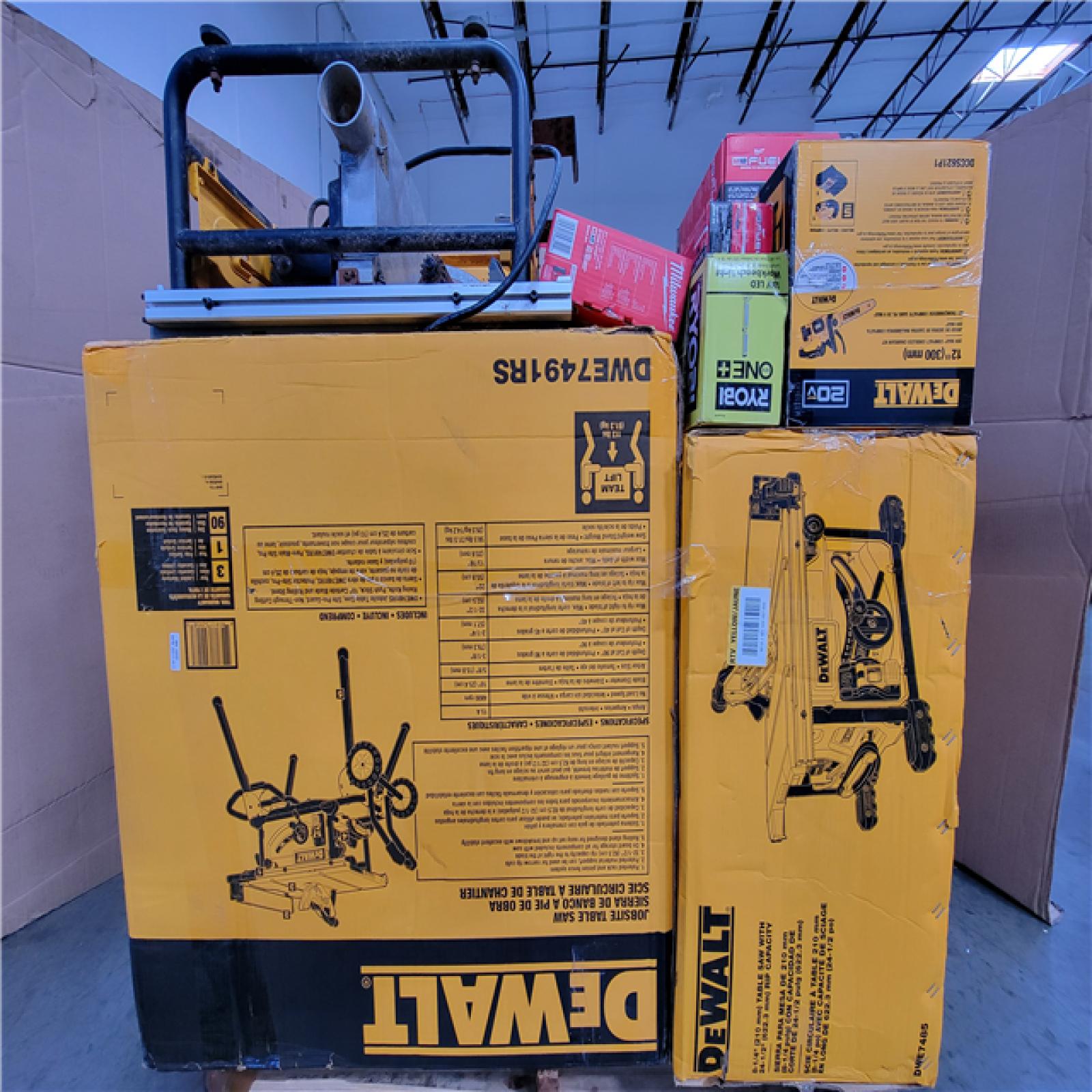 CALIFORNIA AS-IS TOOL PALLET