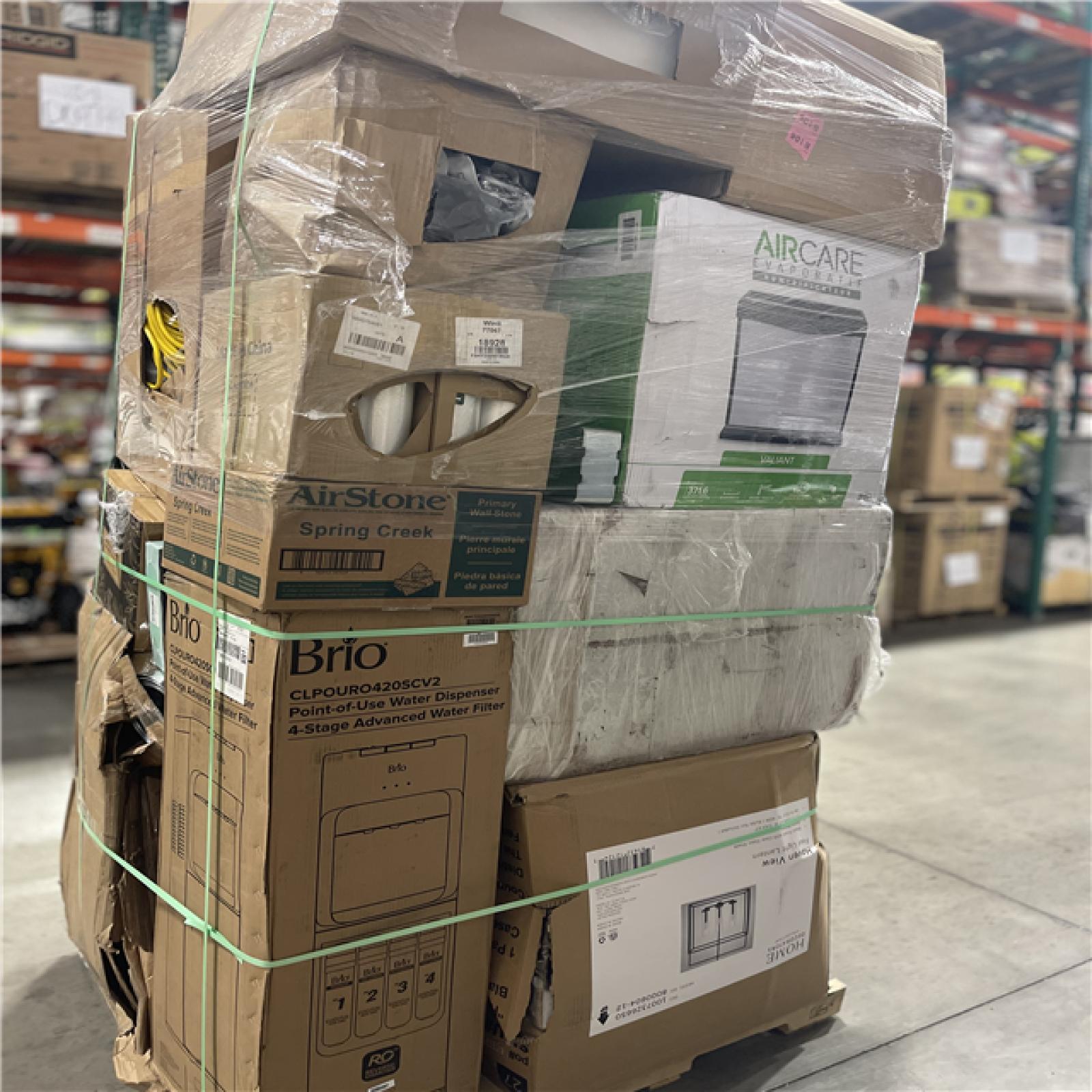 DALLAS LOCATION- AS-IS HOME IMPROVEMENT PALLET