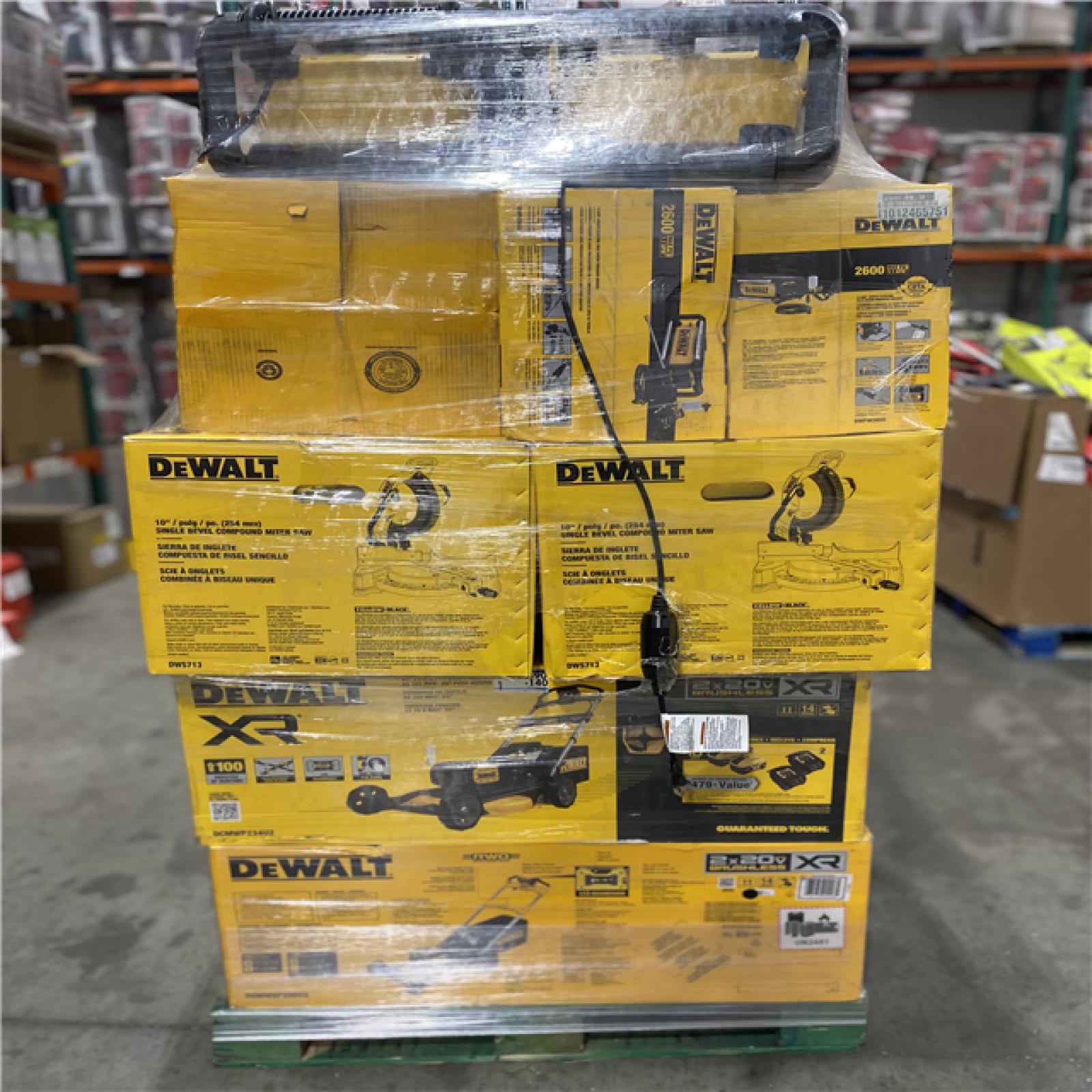 Dallas Location - As-Is DEWALT Tool Pallet