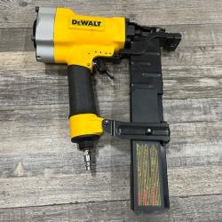 AS-IS DEWALT Corded Pneumatic 16-Gauge 1 in. Crown Lathing Stapler