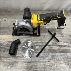 AS-IS DEWALT ATOMIC 20V MAX Cordless Brushless 4-1/2 in. Circular Saw (Tool Only)